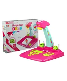 Toon Toyz Projector Learning Desk - Pink