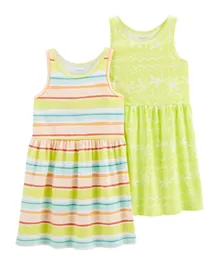 Carter's 2 Pack Jersey Dresses - Multicolor