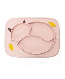 InnoGio GIO Fox Toddler Plate - Pink