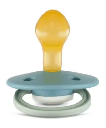 Rebael Fashion Natural Rubber Round Pacifier Size 2 - Rainy Pearly Dolphin