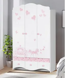 HomeBox Elsa 3-Door Wardrobe with 3 Drawers