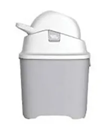 Diaper Champ One Bin With Pedal and Handle - Grey