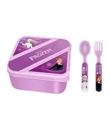 Disney Frozen Lunch Box with Cutlery