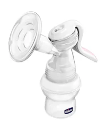 Chicco Manual Breast Pump Step Up Bottles  - White