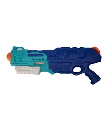Water Shooting Play Gun for 6+ Years - Durable 48cm Blue, Long Range Activity Toy