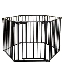 Dreambaby Royale Converta Metal 3-In-1 Playpen Gate Black - Without Play Mat
