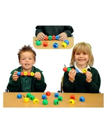 Polydron Number Bugs 1 to 20 Multicolour - 24 Pieces