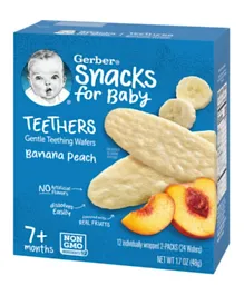 Gerber Teethers Banana Peach - 1.7oz