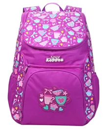 Smily Kiddos Wacky Access Backpack Purple - 17.7 inches