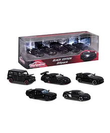 Majorette Black Edition Giftpack - Pack of 5