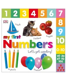 My First Numbers Let’s Get Counting Board Book - 28 Pages