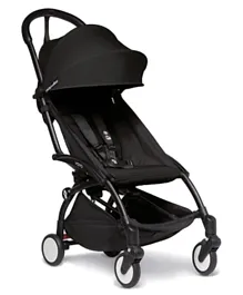 Babyzen YOYO- 2 Stroller - Black Frame with Black Seat and Canopy