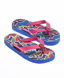 Spider Man Flip Flops - Blue