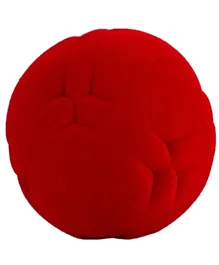Rubbabu Soft Toy Whacky Ball Lunar  4 inches - Red