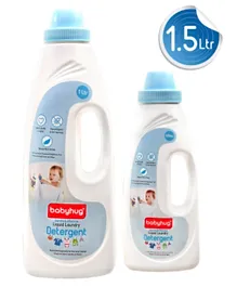 Babyhug Disinfectant Liquid Laundry Detergent Value Pack 1.5 Ltr