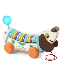 ليبفروق - لعبة الكلب الألفبائية الخشبية - متعدد الألوان
