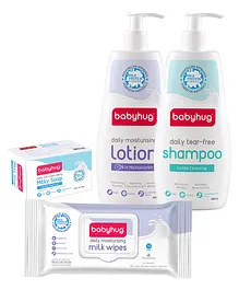 Babyhug Daily Milk Moisture Mega Bathing Combo