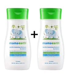 Mamaearth Gentle Cleansing Shampoo for babies 200 ml 1+1