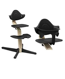 Stokke Nomi Chair - Black with FREE Stokke Nomi Baby Set - Black