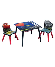 Delta Children Disney Cars 3 Table and Chair Set- Multicolour