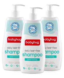 Babyhug Daily Tear Free Shampoo 400ml- Pack of 3