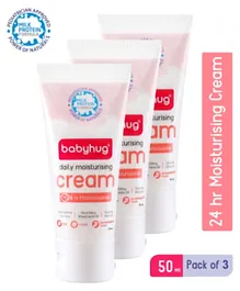 Babyhug Daily Moisturising cream - 50 ml (Pack of 3)