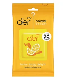 Godrej Aer Power Pocket Bathroom Fragrance Bright Tangy Delight - 10g