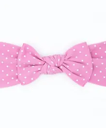 Little Bow Pip Teeny Dot Pippa Bow - Pink