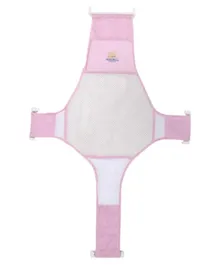 Pixie Adjustable Infant Bath Tub Net - Pink