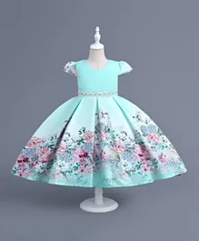 Babyqlo Garden Gala Party Dress - Multicolor