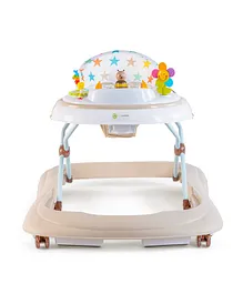 Mini Panda Bee’s World Baby Activity Walker - White