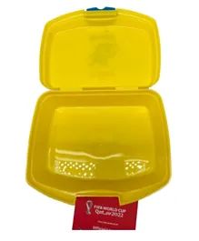 FIFA 2022 Country Brazil Plastic Lunch Box - 500 mL