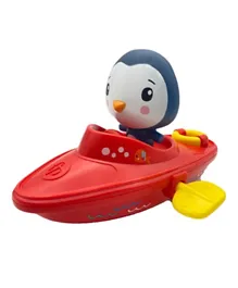 Fisher Price Wind Up Boat With Figure Animal - Penguin