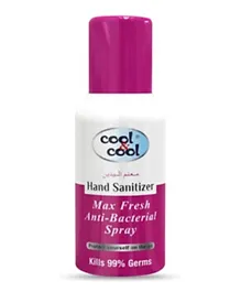 Cool & Cool Anti-Bacterial Hand Sanitizer Max Fresh Spray Pack of 3 - 120 ml
