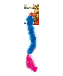 JW Cat Action Featherlike Bouncing Catnip Boa Toy
