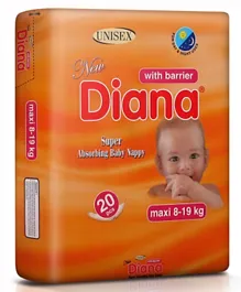 Diana Baby Diaper Maxi Size 4 - 20 Pieces