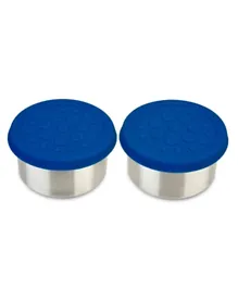 LunchBots Dips Pots Blue Set of 2 - 133mL Each