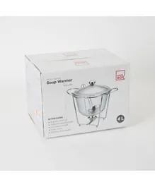 HomeBox WellShine Soup Warmer With Ladle - 4L