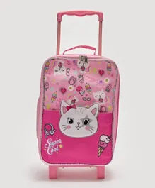LC Waikiki Printed Girl's Squeegee Bag Pink - 36.83 cm