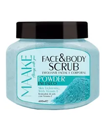 MAAKE Face and Body Scrub Powder - 600mL