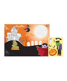 Creative Converting Halloween Paper Placemat with Sticker