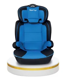 Nurtur Jupiter 3-in-1 Car Seat + Booster Seat - Blue & Black