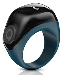iQibla Zikr Flex Lite  Tasbih Counting Smart Ring - Blue