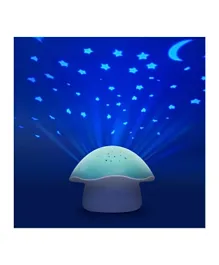 Pabobo Musical Stars Projector Mushroom - Blue