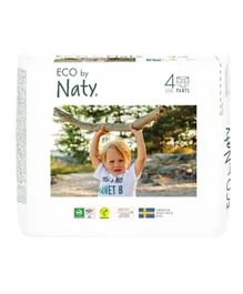 Naty Eco Pull On Pants Size 4 - 22 Pieces