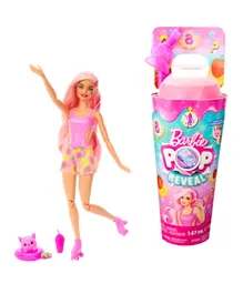 Barbie Pop Reveal Doll - Juicy Fruit Strawberry Series, 26.7cm, Imaginative Play, Poseable & Durable