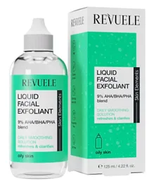 REVUELE Liquid Facial Exfoliant  9% AHA/BHA/PHA Blend - 125mL