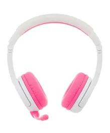 BuddyPhones SchoolPlus Wireless Headphones - Pink