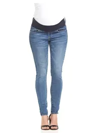 Mums & Bumps Soon Axel Maternity Jeans - Blue