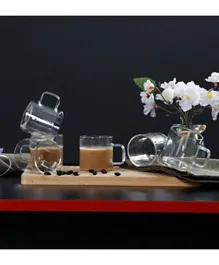 مجموعة أكواب زجاجية دانوب هوم نيوفلام - 6 قطع